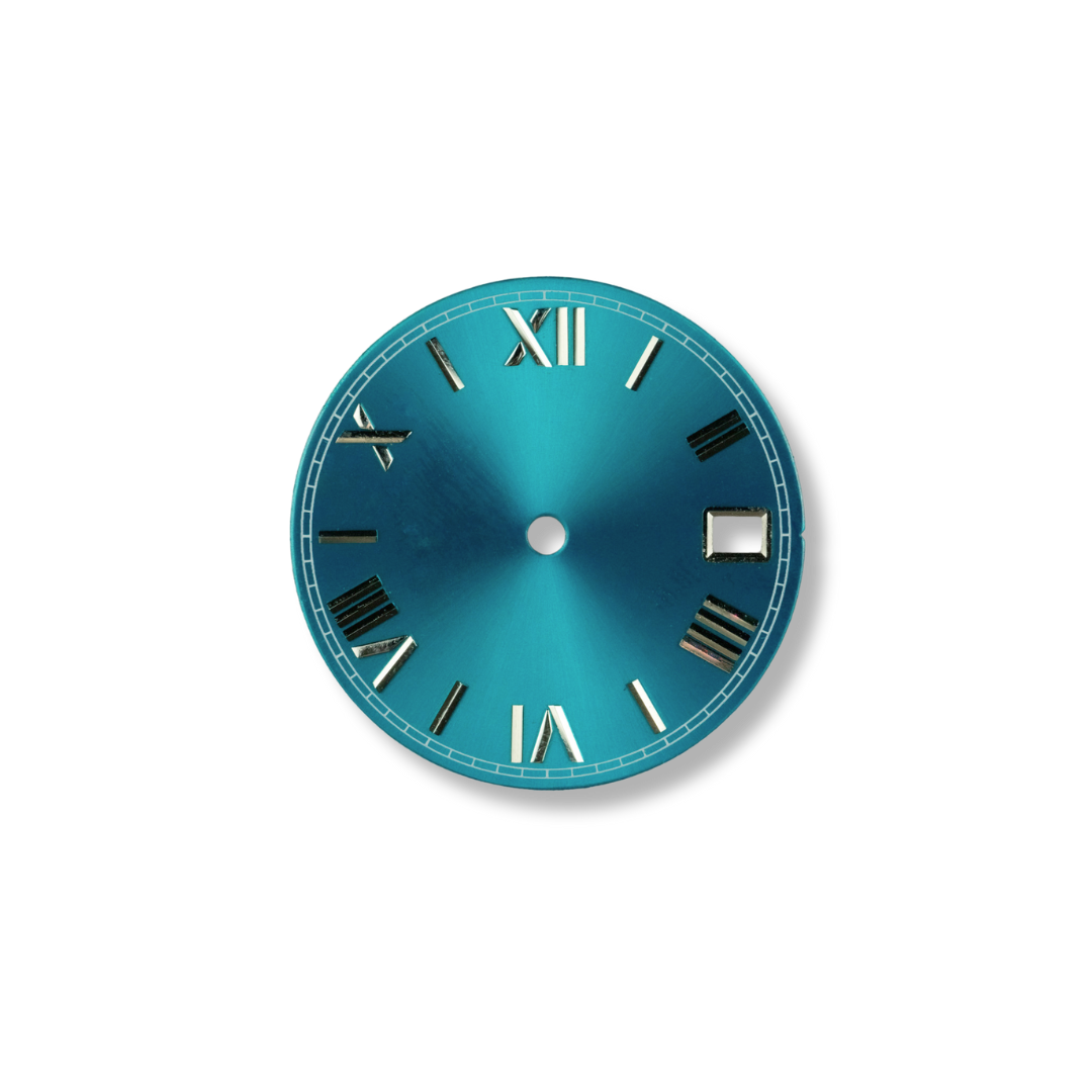 CADRAN ROMAN - 009 - BLUE / SILVER