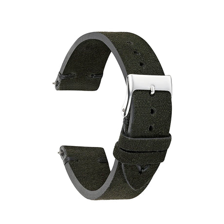 Vintage suede watch strap