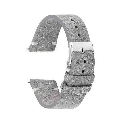 Vintage suede watch strap