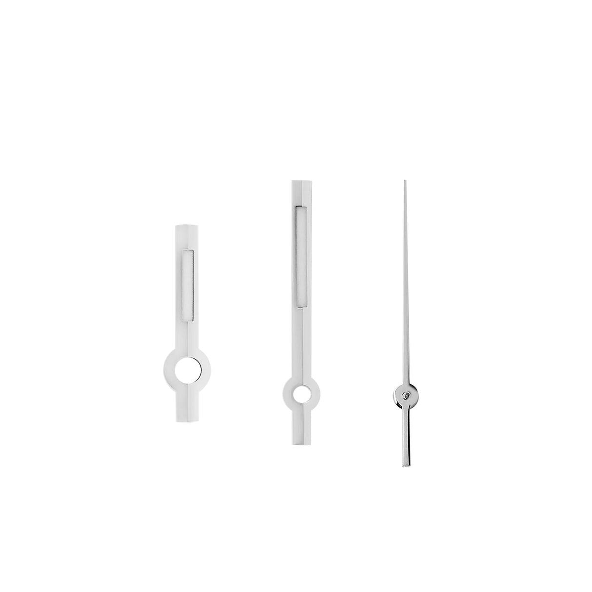 Aiguilles de montre : finition acier bâton - CHRONOS CLASSICS