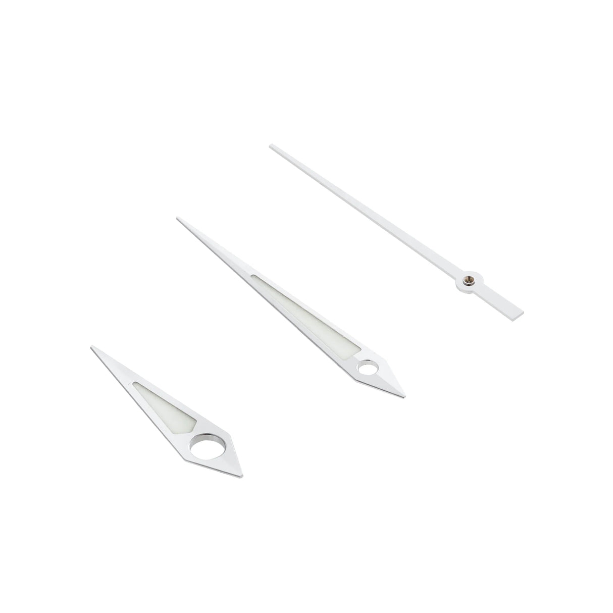 Aiguilles de montre : finition Lumed Dauphine - CHRONOS CLASSICS