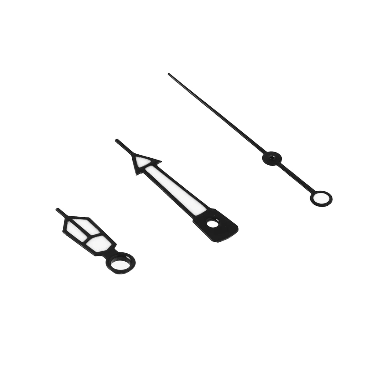 Aiguilles de montre : finition noire GS - CHRONOS CLASSICS