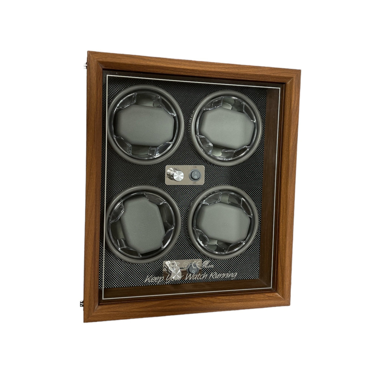 Boite remontoir pour montres automatique (Gris) - CHRONOS CLASSICS