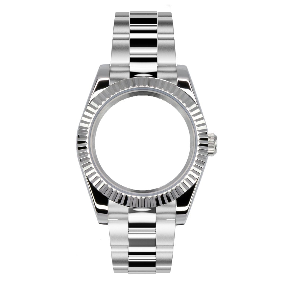 Boîtier mods : Date just silver - CHRONOS CLASSICS