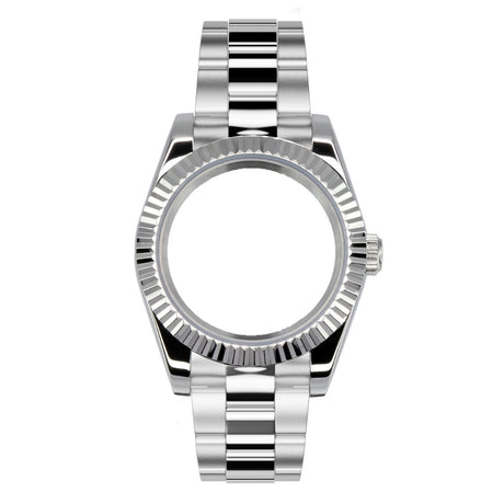 Boîtier mods : Date just silver - CHRONOS CLASSICS