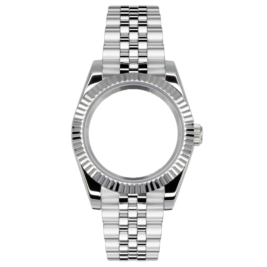 Boîtier mods : Date just silver - CHRONOS CLASSICS