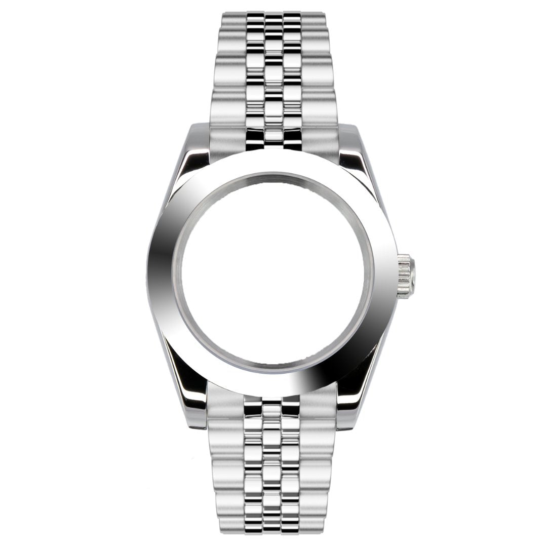 Boîtier mods : Explorer silver - CHRONOS CLASSICS