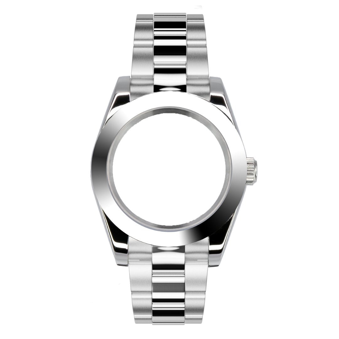 Boîtier mods : Explorer silver - CHRONOS CLASSICS