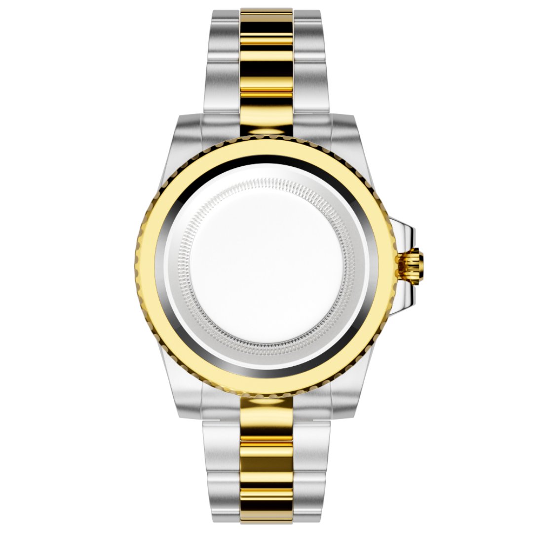 Boîtier mods : Sub 41mm Bi ton gold - CHRONOS CLASSICS