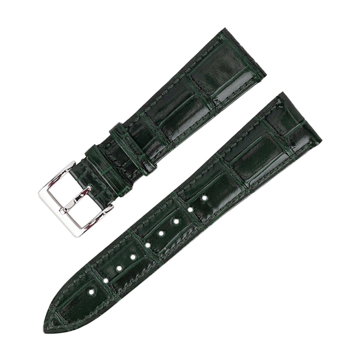 Bracelet montre cuir croco - CHRONOS CLASSICS