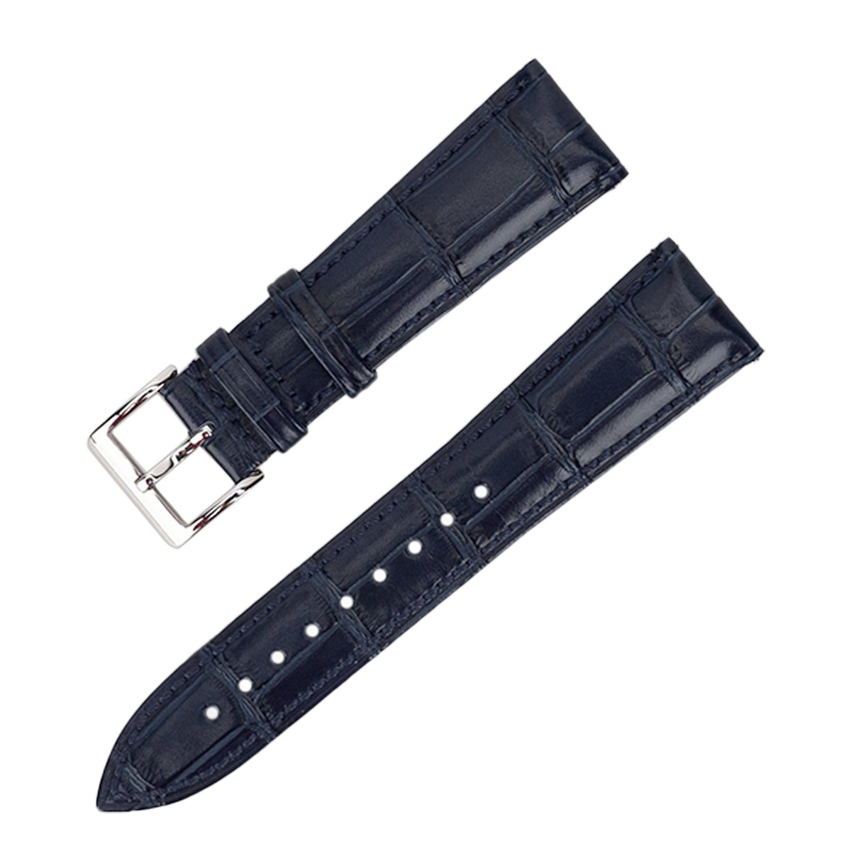 Bracelet montre cuir croco - CHRONOS CLASSICS