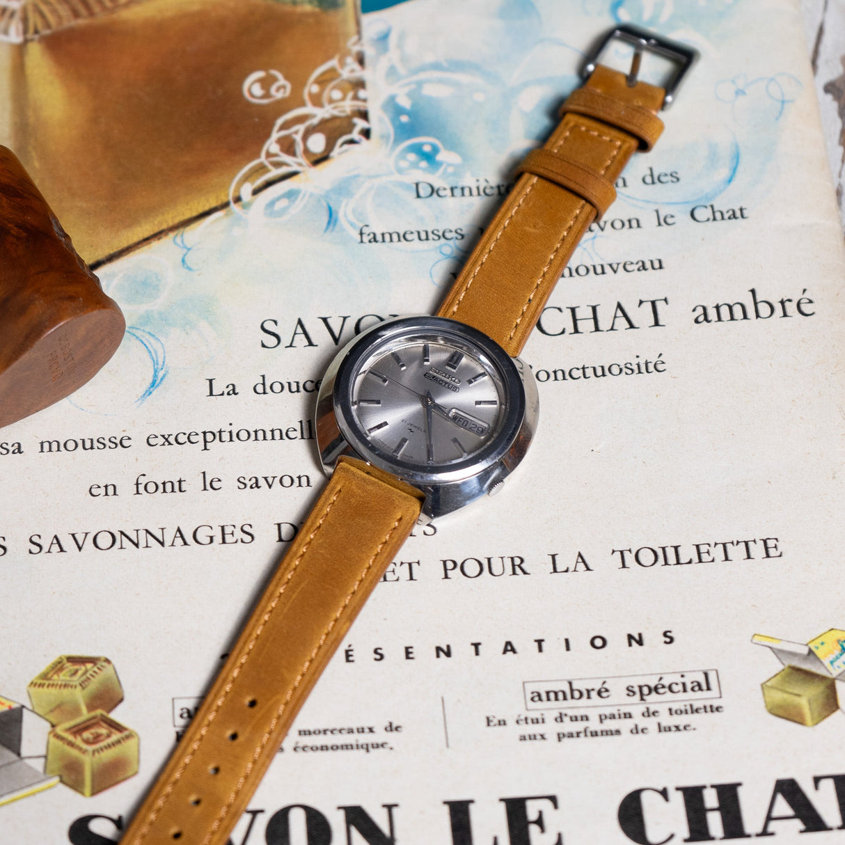 Bracelet montre cuir Héritage #2 - CHRONOS CLASSICS