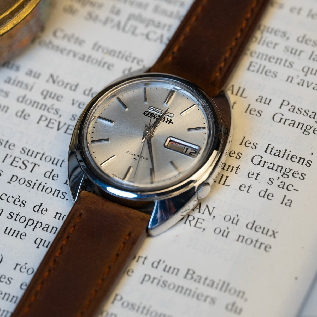 Bracelet montre cuir Héritage #2 - CHRONOS CLASSICS