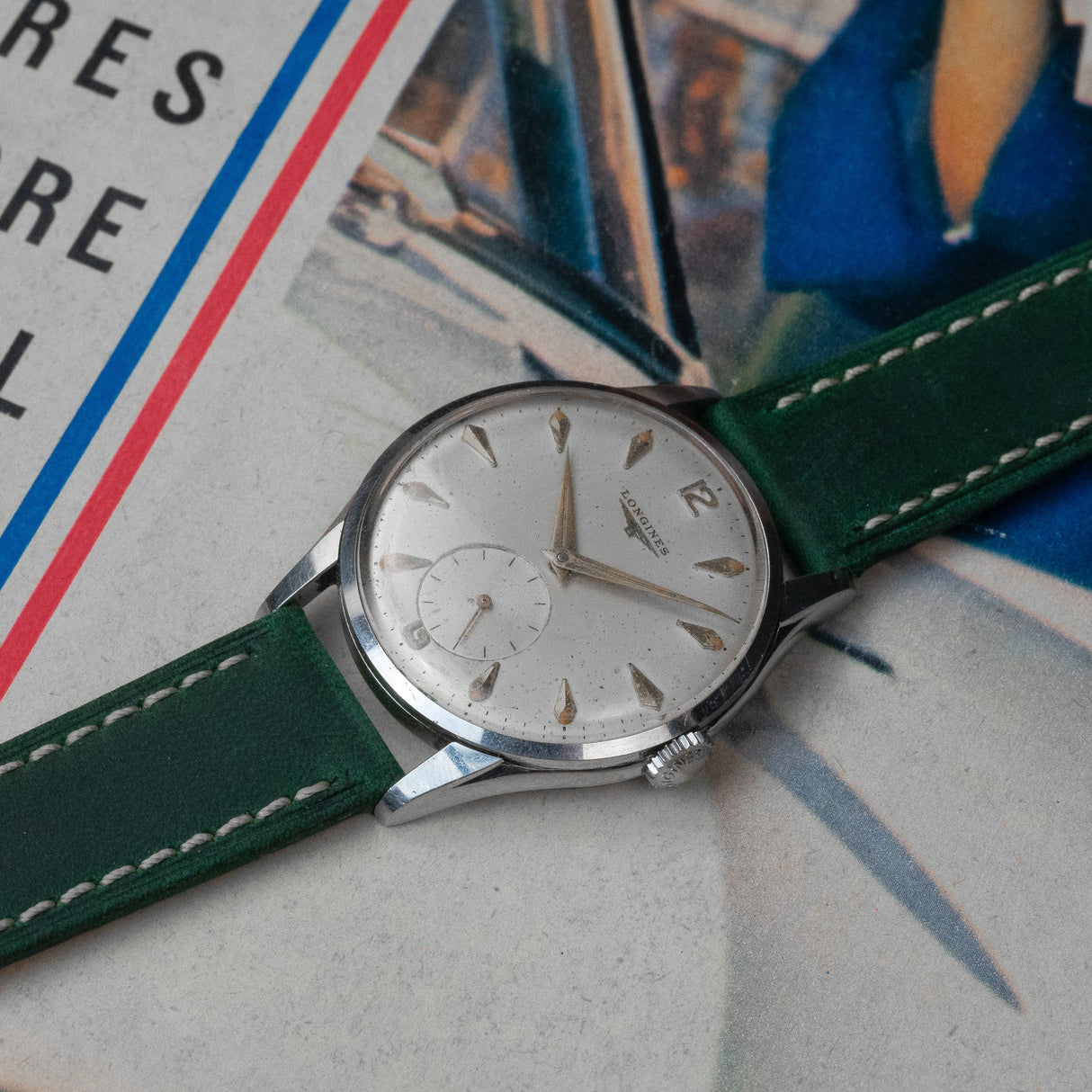 Bracelet montre cuir Héritage - CHRONOS CLASSICS