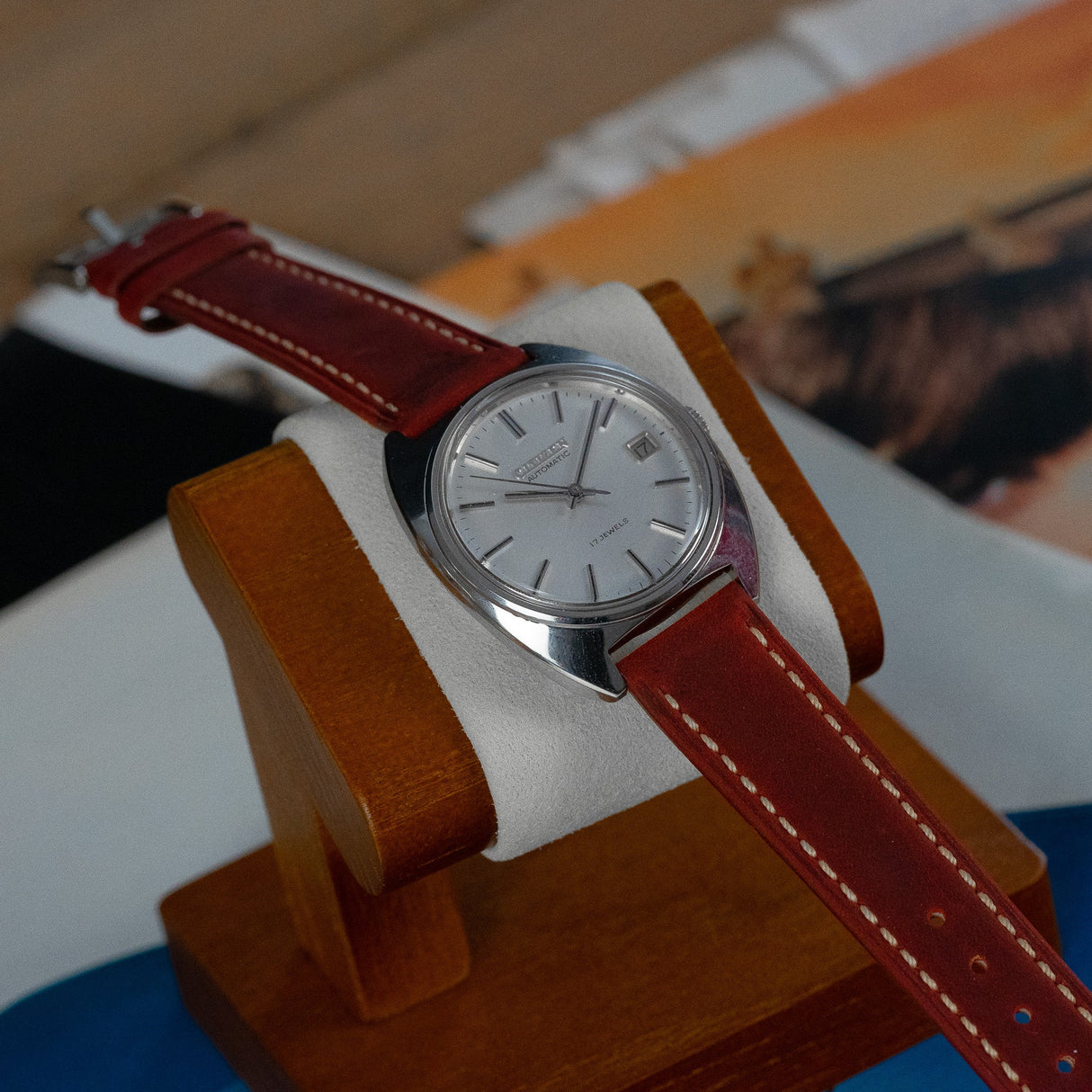 Bracelet montre cuir Héritage - CHRONOS CLASSICS