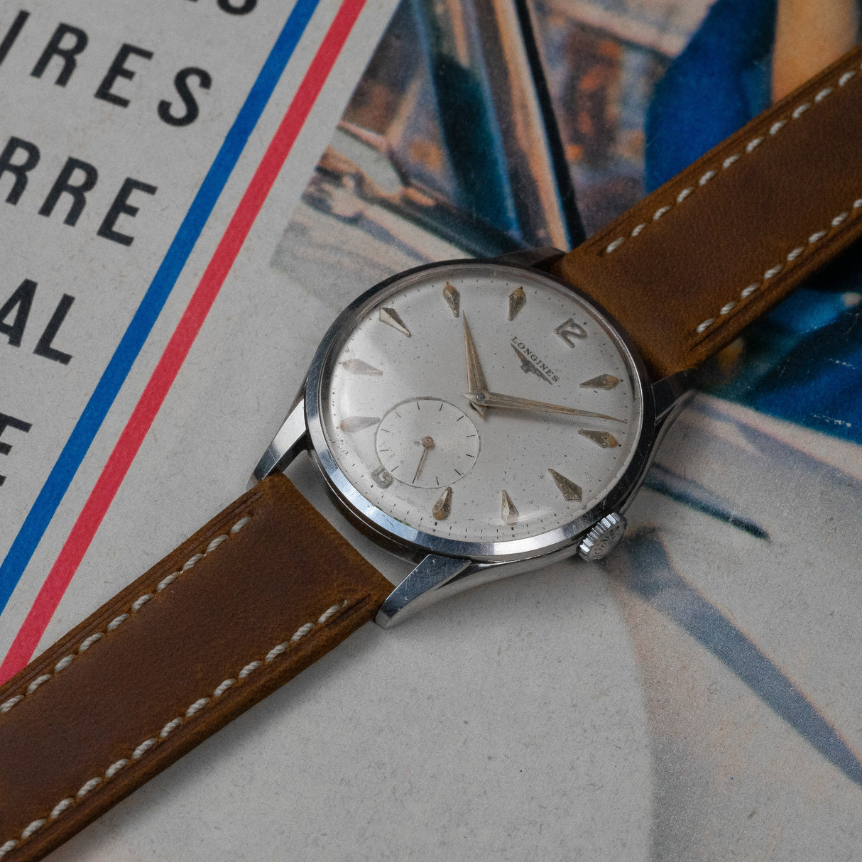 Bracelet montre cuir Héritage - CHRONOS CLASSICS