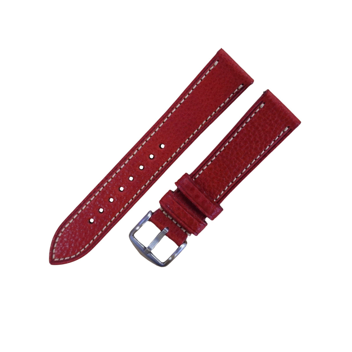 Bracelet montre cuir veau grainé - CHRONOS CLASSICS