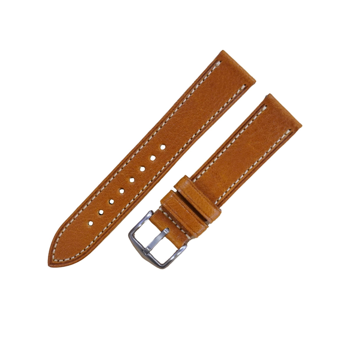 Bracelet montre cuir veau grainé - CHRONOS CLASSICS