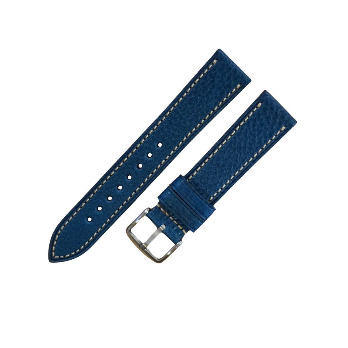Bracelet montre cuir veau grainé - CHRONOS CLASSICS