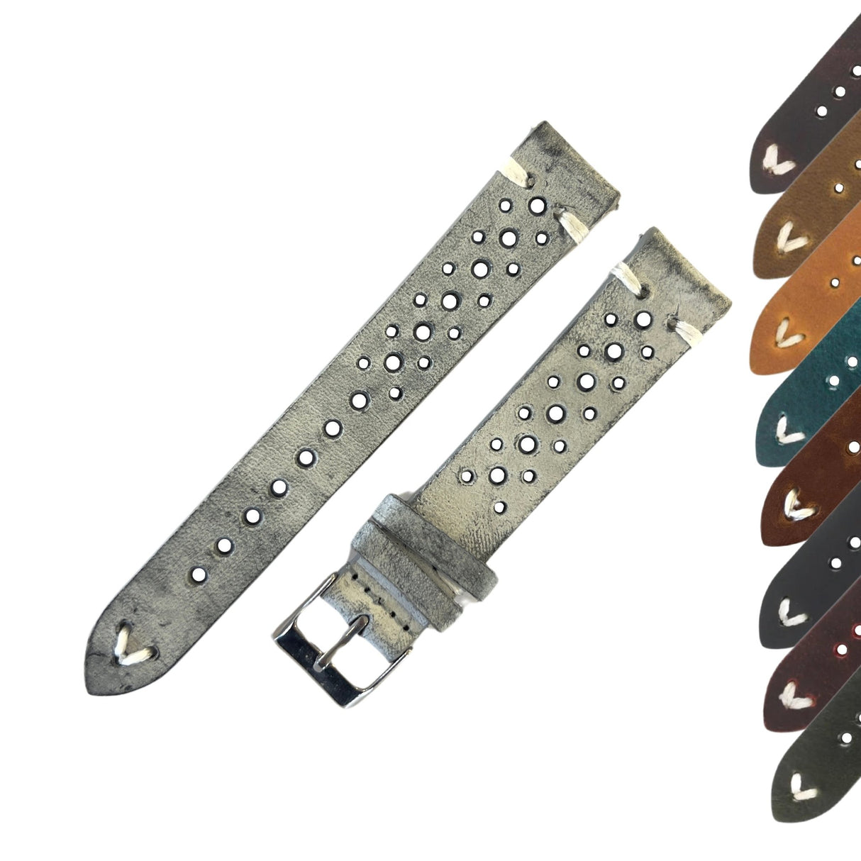 Bracelet montre cuir Vintage Rally - CHRONOS CLASSICS