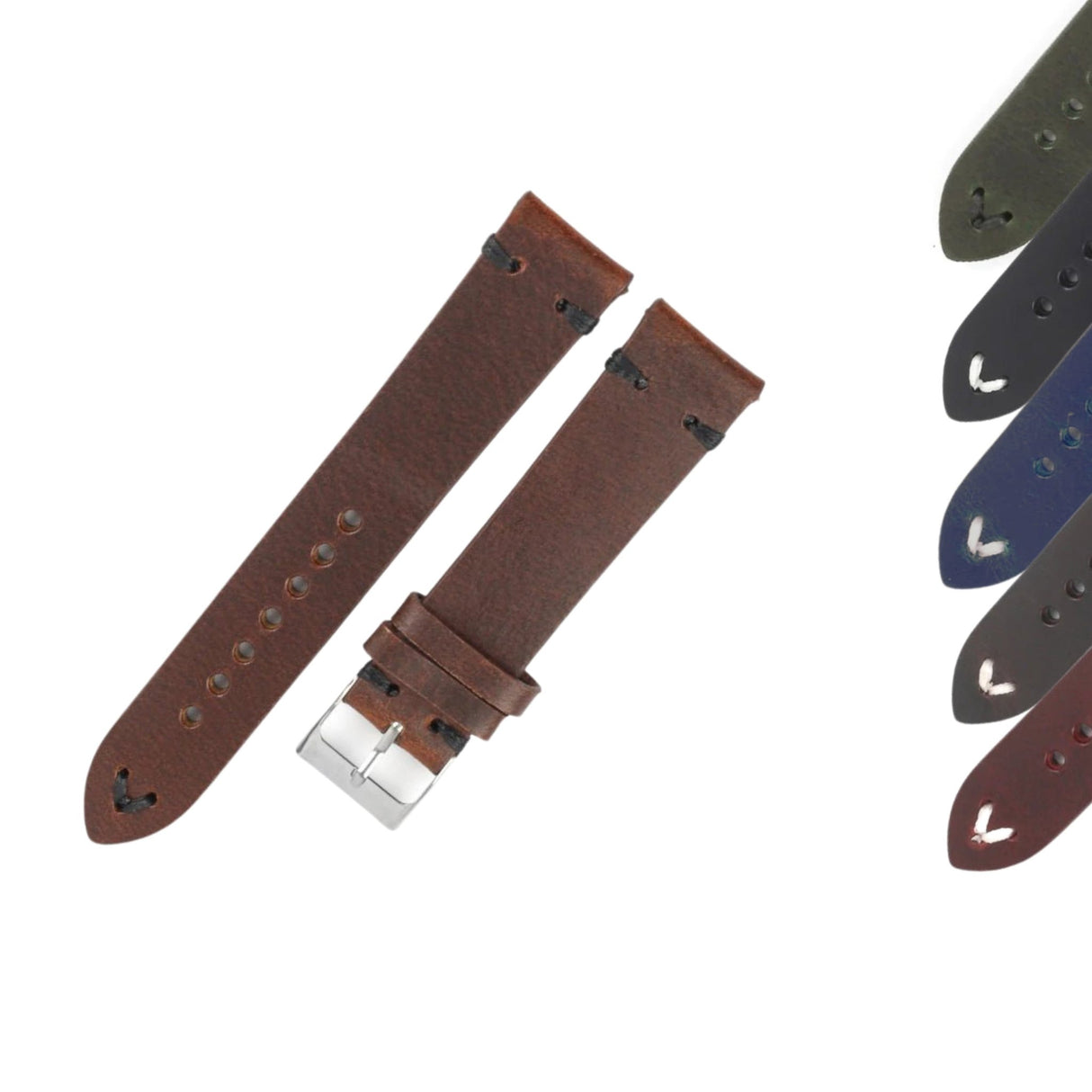 Bracelet montre cuir Vintage - CHRONOS CLASSICS