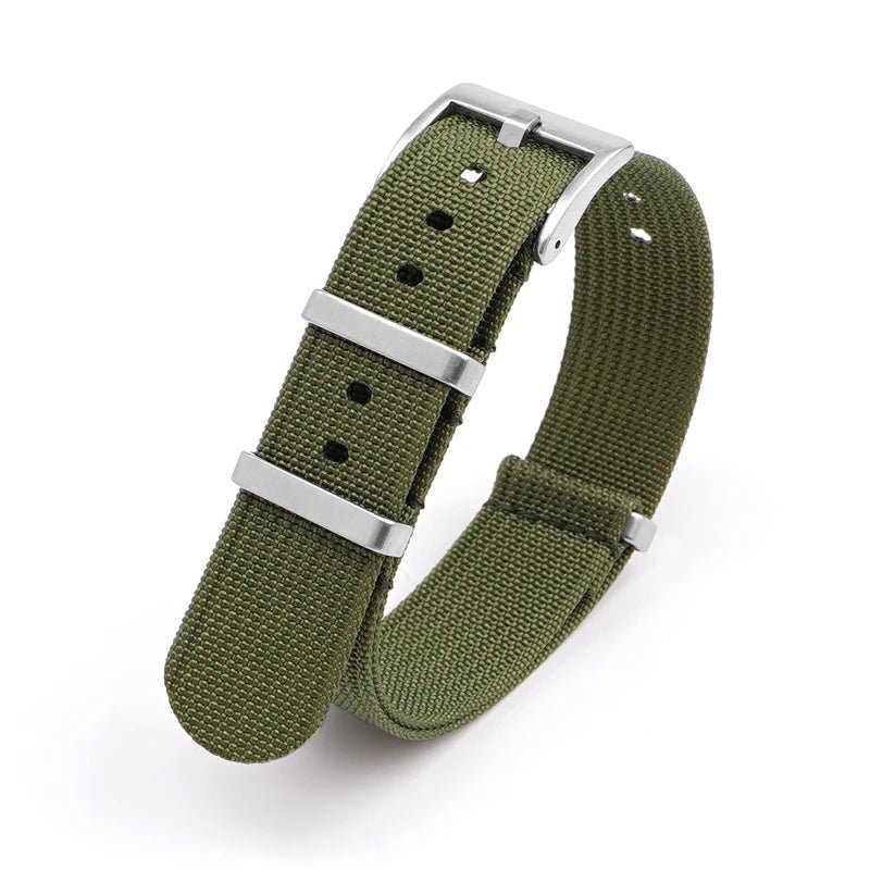 Bracelet montre Nato cotelé - CHRONOS CLASSICS