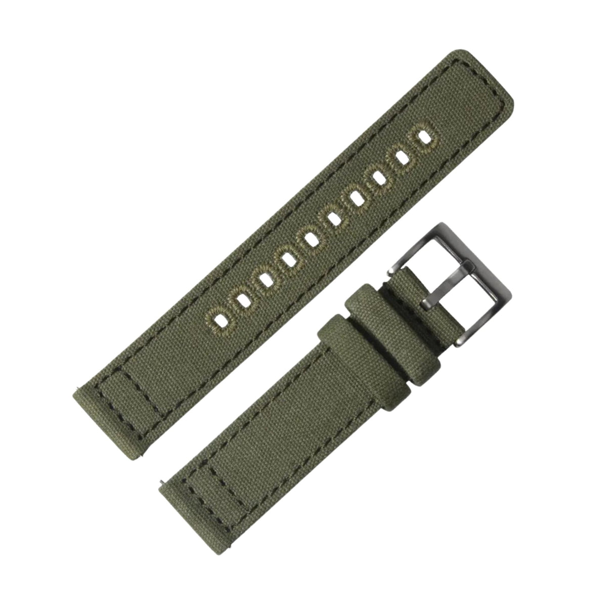 Bracelet montre Toile militaire - CHRONOS CLASSICS