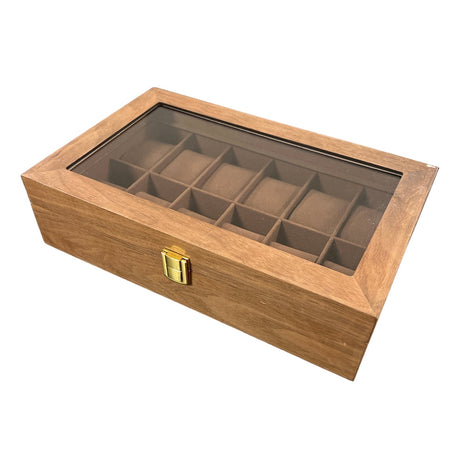 Coffret montres bois 12 montres - CHRONOS CLASSICS