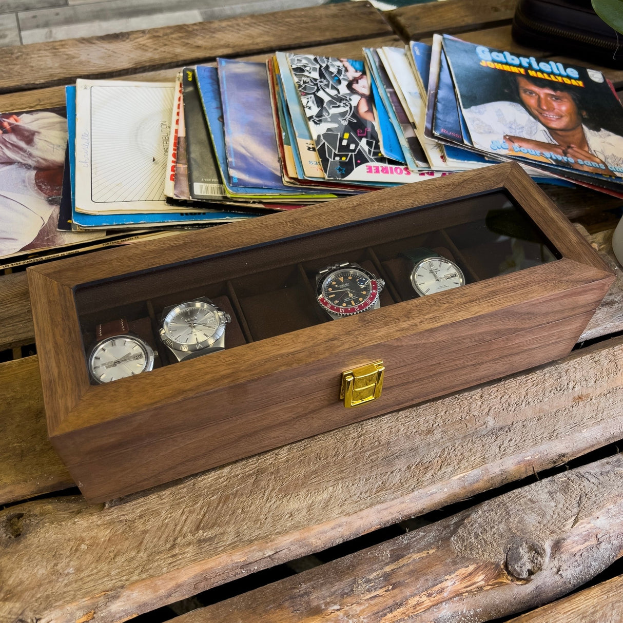 Coffret montres bois 6 montres - CHRONOS CLASSICS