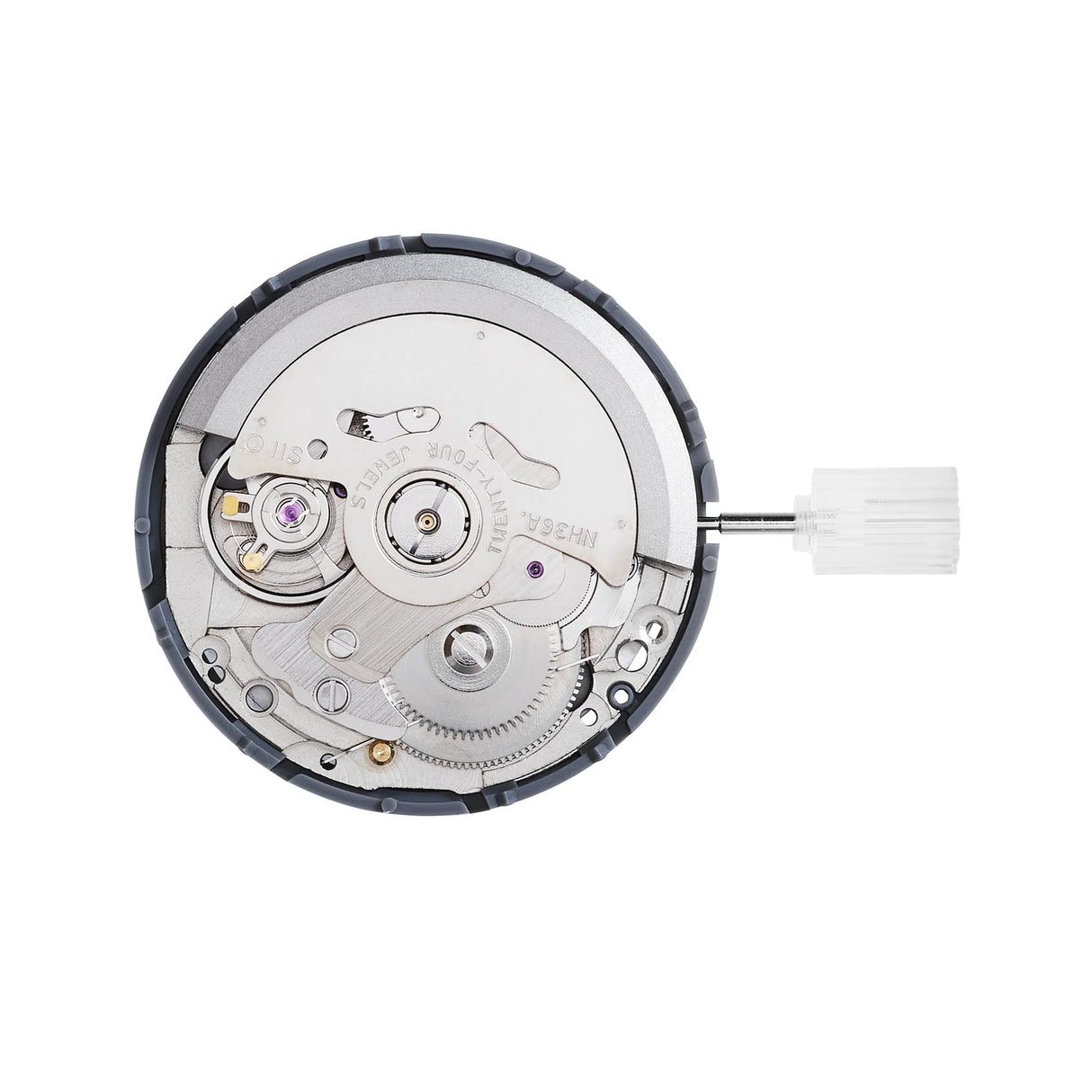 Mouvement automatique SEIKO NH36A (noir) - CHRONOS CLASSICS