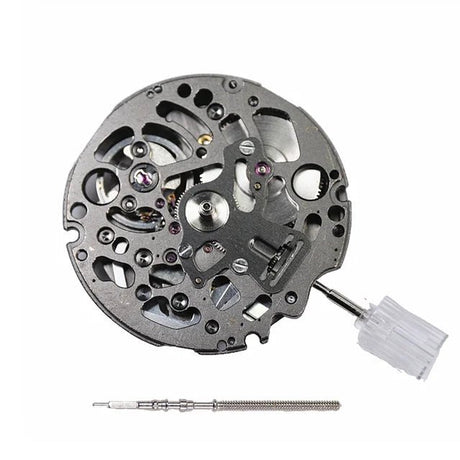 Mouvement noir squelette automatique SEIKO NH72 - CHRONOS CLASSICS