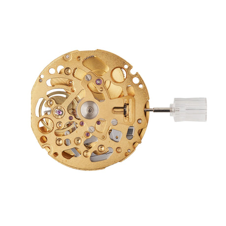 Mouvement squelette automatique SEIKO NH70 (doré) - CHRONOS CLASSICS