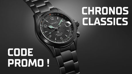 Utilisez notre super code promo Chronos Classics !