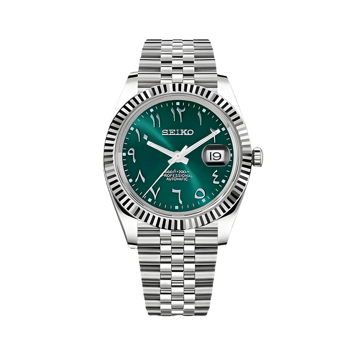 MOD DATE JUST - ARABIC CRYSTAL GREEN