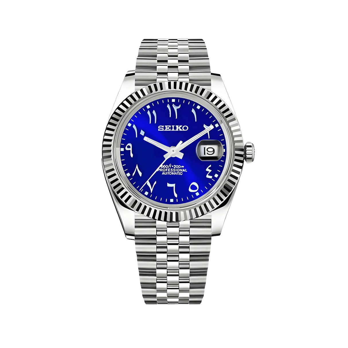 MOD DATE JUST - ARABIC ROYAL BLUE