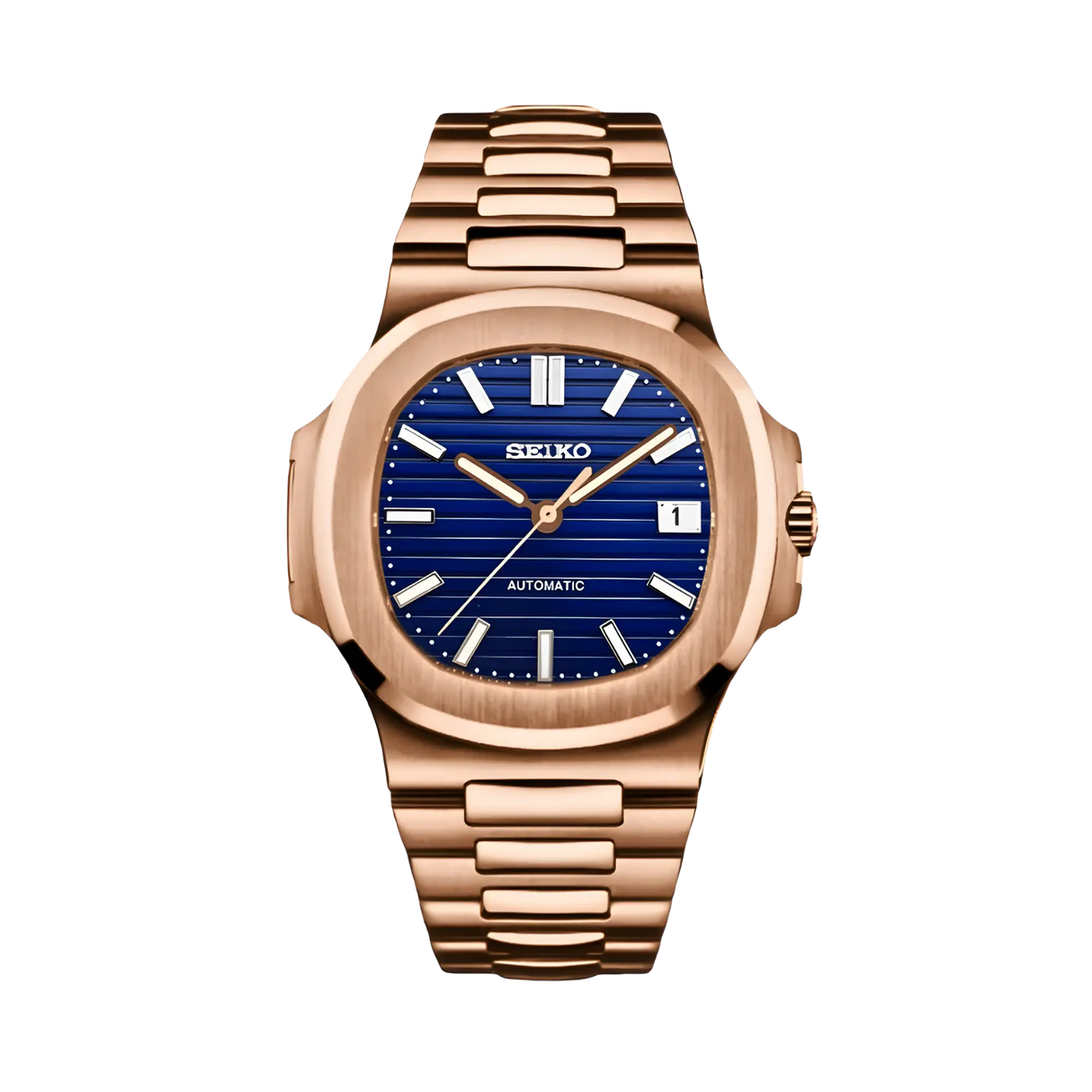 MOD NAUTILUS - PINK GOLD ROYAL BLUE