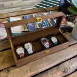 Coffret montres bois 6 montres - CHRONOS CLASSICS